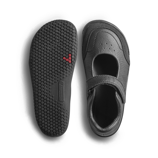Vivobarefoot Gobi Bar Kids Obsidian-1