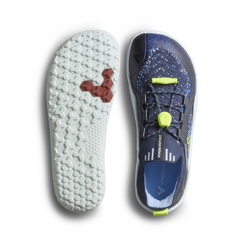 Load image into Gallery viewer, Vivobarefoot Primus Trail Knit FG Kids Night Sky-1
