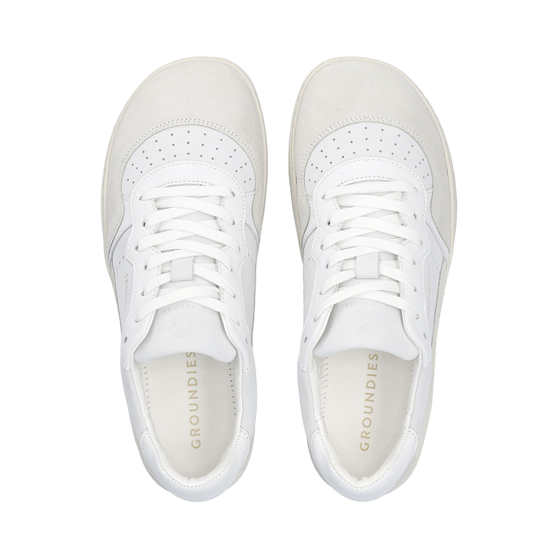 Load image into Gallery viewer, Groundies Nova GS1 Women's Barefoot Sneakers – White
