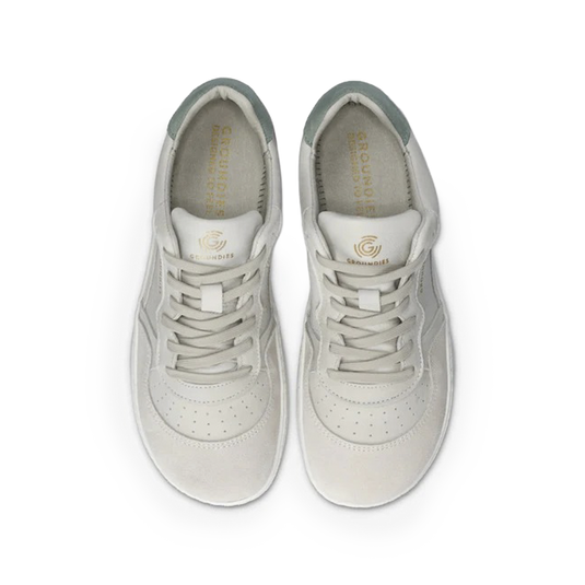 Groundies Nova Women's Barefoot Sneakers – Beige/Pink