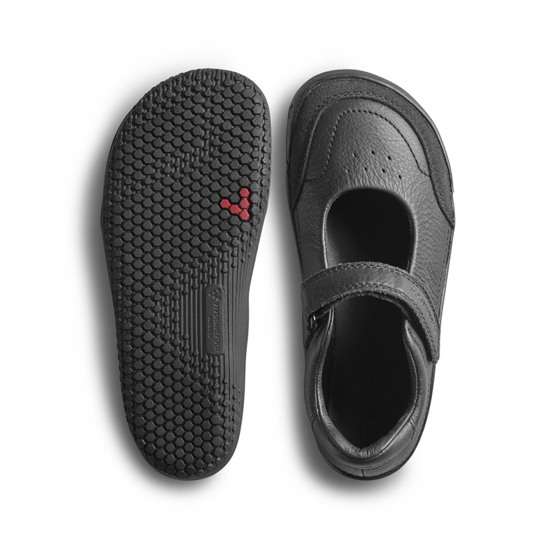Load image into Gallery viewer, Vivobarefoot Gobi Bar Preschool Obsidian-1
