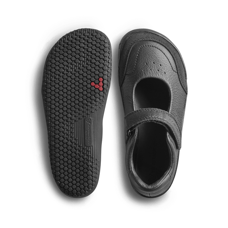 Load image into Gallery viewer, Vivobarefoot Gobi Bar Preschool Obsidian
