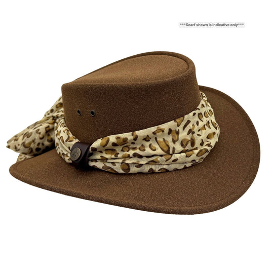 Jacaru 1103 Alice Hat – Vegan Leather, UPF 50+