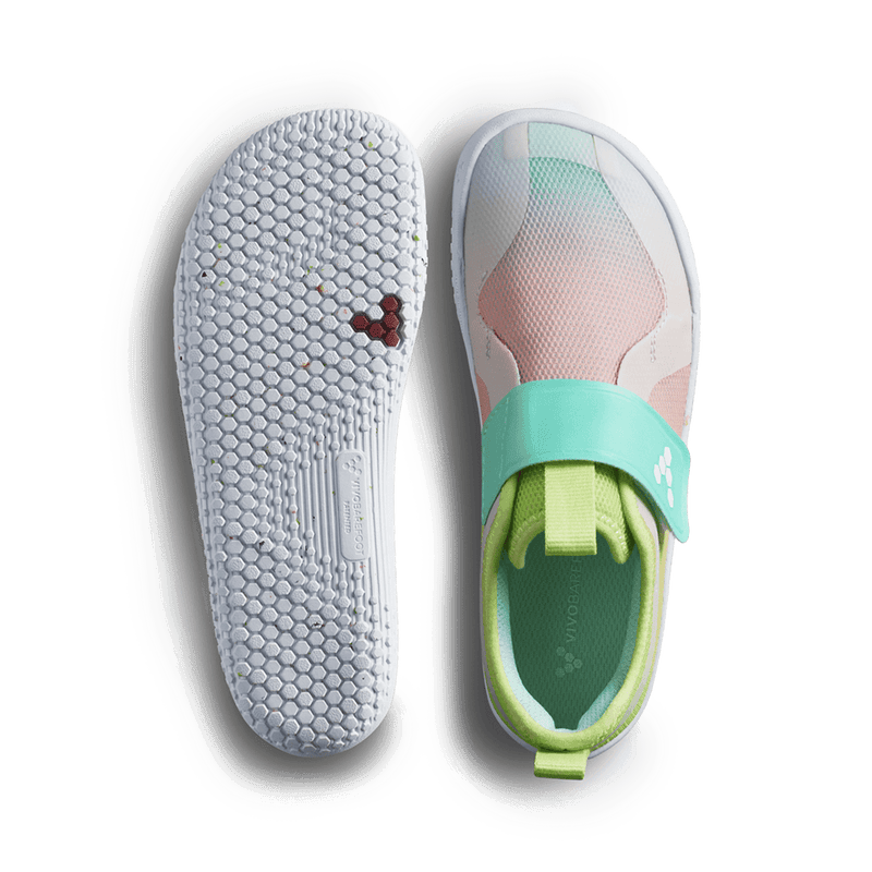 Load image into Gallery viewer, Vivobarefoot Primus Sport IV Kids Barefoot Shoe – Ombre
