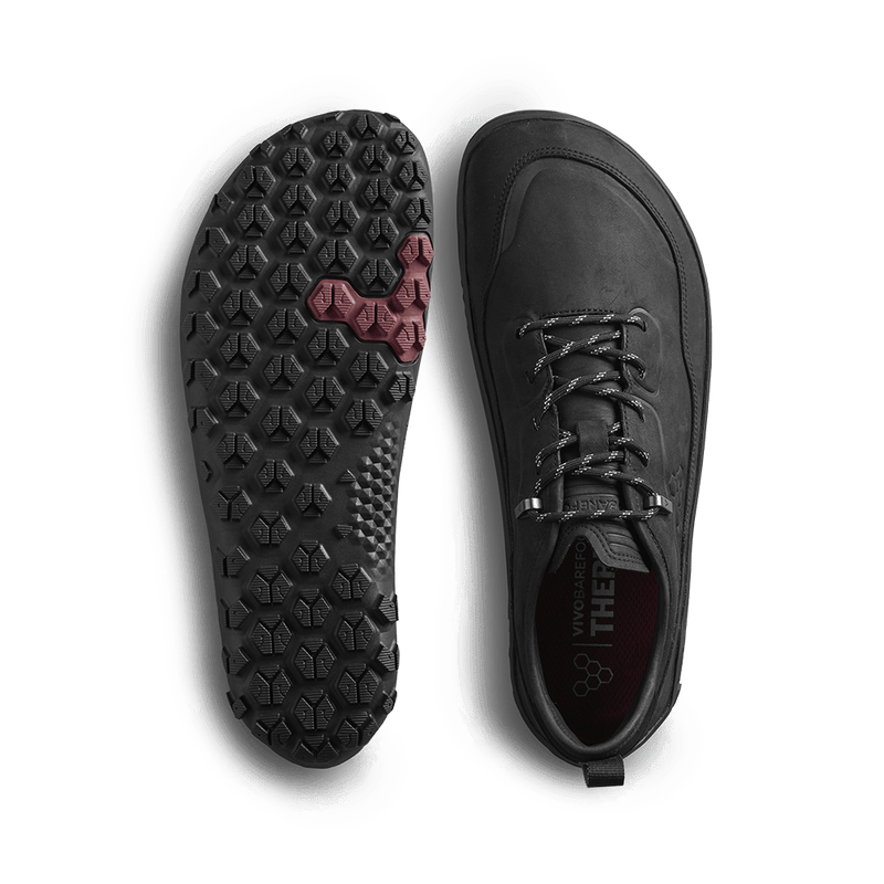 Load image into Gallery viewer, Vivobarefoot Tracker Leather At Low II Mens Obsidian-1
