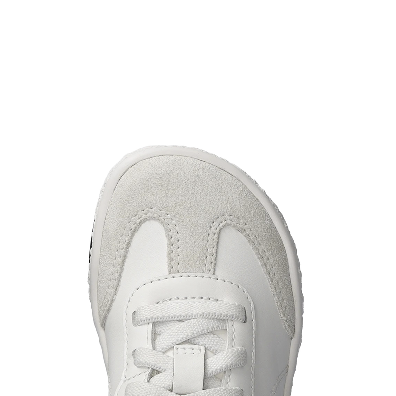 Load image into Gallery viewer, Groundies Panama Kids' Barefoot Sneakers – Off-White/Black
