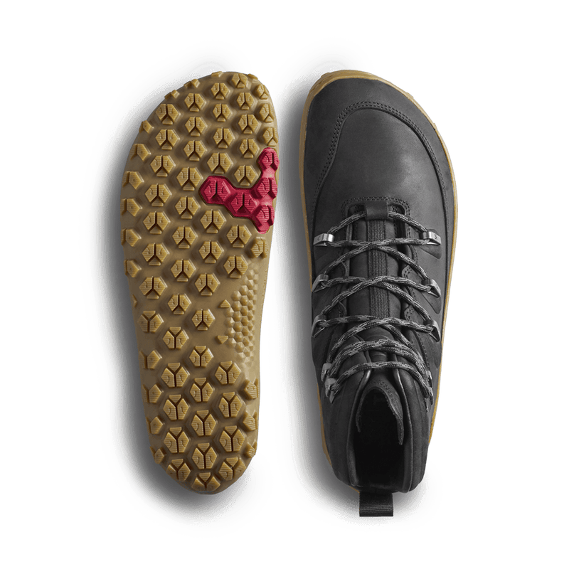 Load image into Gallery viewer, Vivobarefoot Tracker Leather AT II Men's Barefoot Hiking Boot – Obsidian
