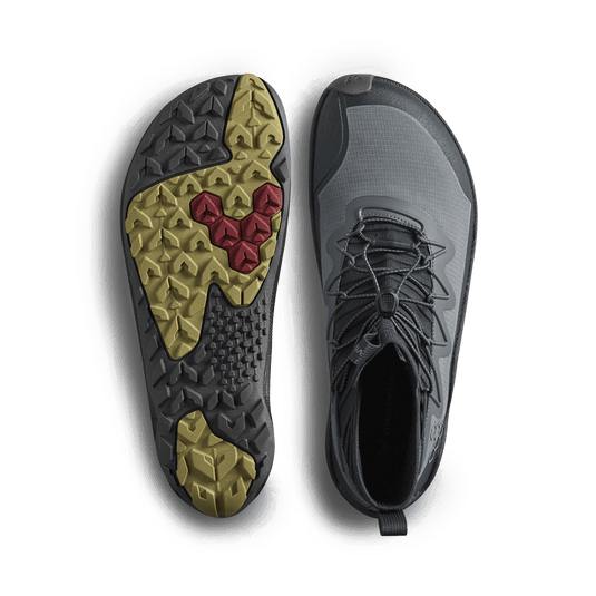 Vivobarefoot Primus Trail Flow Mid II Mens Dark Shadow