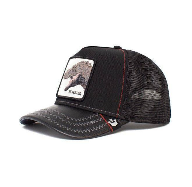 Load image into Gallery viewer, Goorin Bros Kids Trucker Animal Farm Baseball Hat Cap - Little Monster Dinosaur-3
