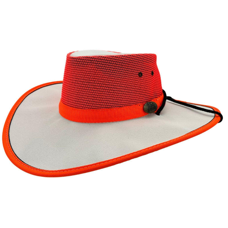 Load image into Gallery viewer, Jacaru 2016 Safety High-Vis Kooler Hat – Mesh | UPF 50+
