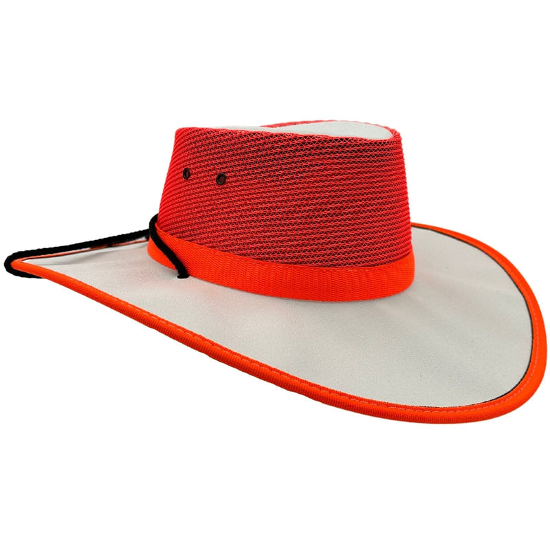 Load image into Gallery viewer, Jacaru 2016 Safety High-Vis Kooler Hat – Mesh | UPF 50+
