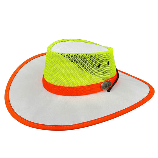 Jacaru 2016 Safety High-Vis Kooler Hat – Mesh | UPF 50+