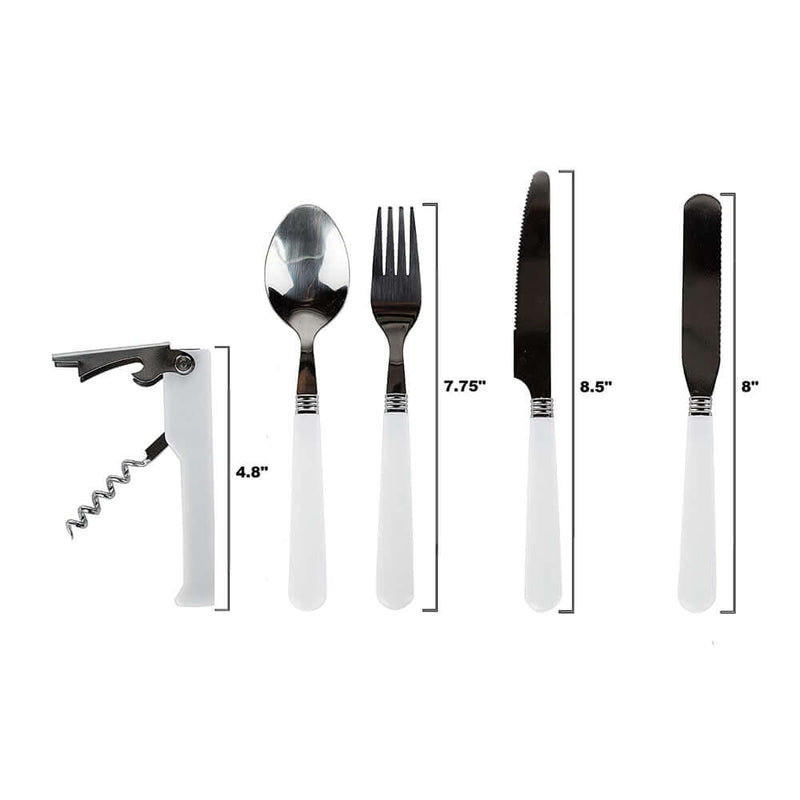 Load image into Gallery viewer, 13 pcs Outdoor Dining Cutlery Mess Kit
