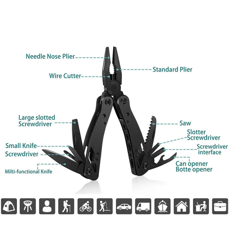 Load image into Gallery viewer, Multifunctional Folding Screwdriver Emergency Hand Tool | Adventureco
