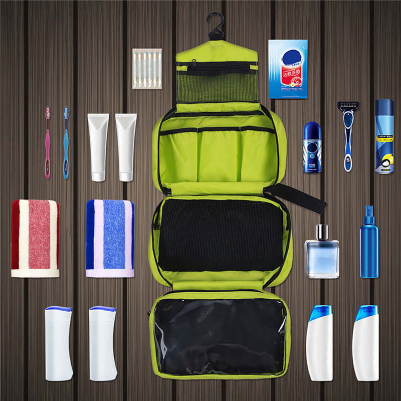 Load image into Gallery viewer, Multi-Functional Waterproof Hanging Cosmetic Toiletry Bag
