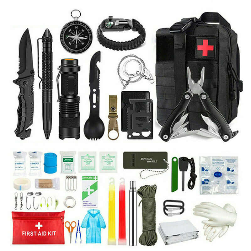 Load image into Gallery viewer, Tactical Emergency Survival Tool Kit
