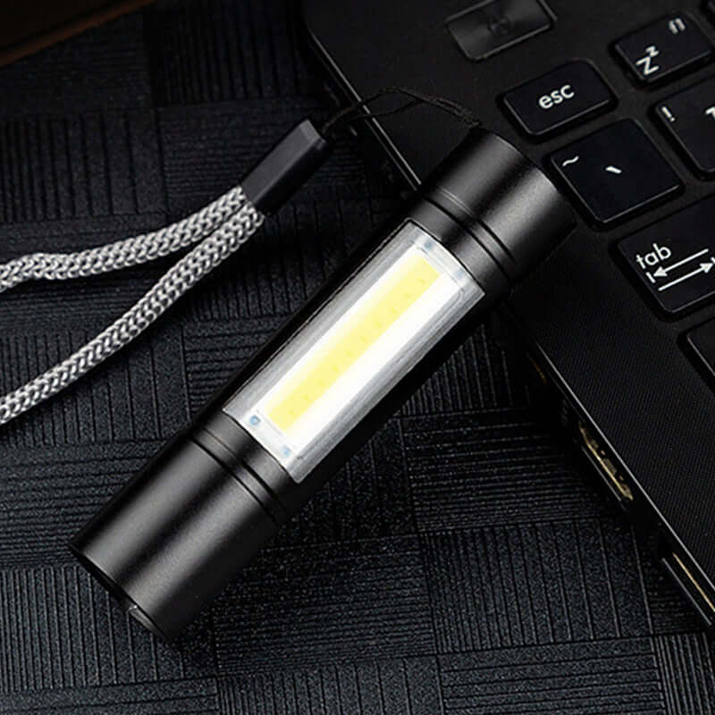 Load image into Gallery viewer, Super Bright Camping Torch Lamp COB Mini LED Flashlight | Adventureco
