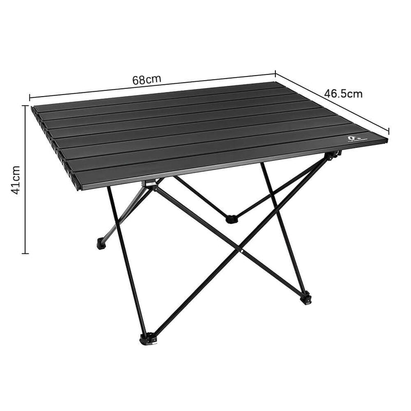 Load image into Gallery viewer, HYPERANGER Portable Aluminum Alloy Camping Folding Table
