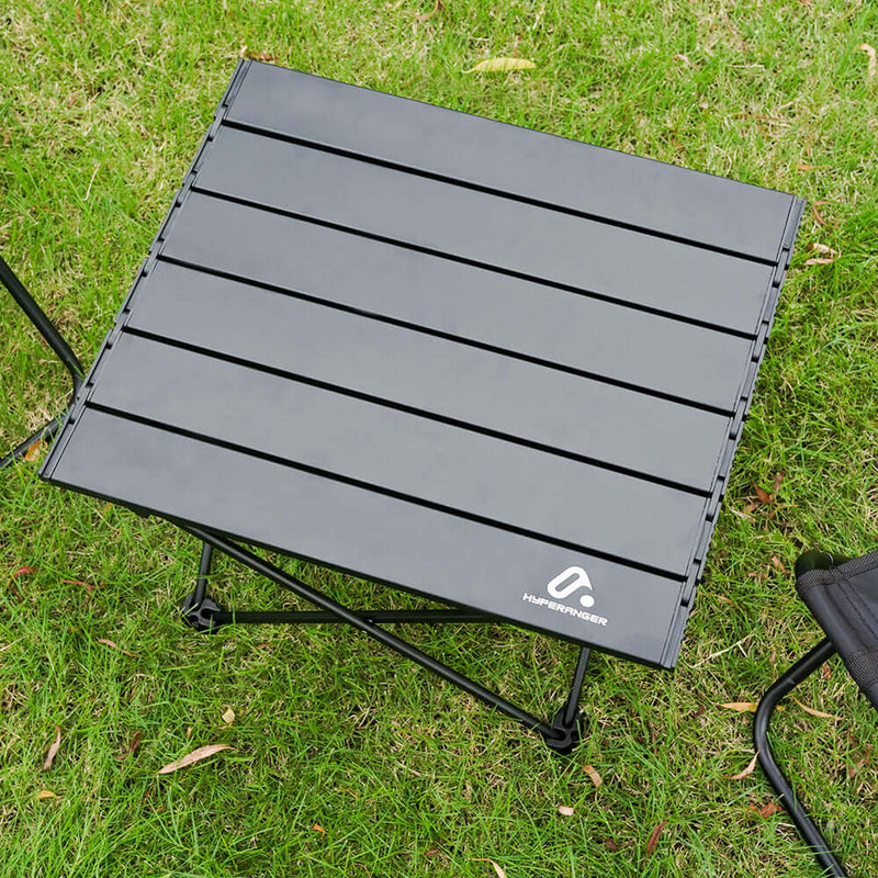 Load image into Gallery viewer, HYPERANGER Portable Aluminum Folding Picnic Table
