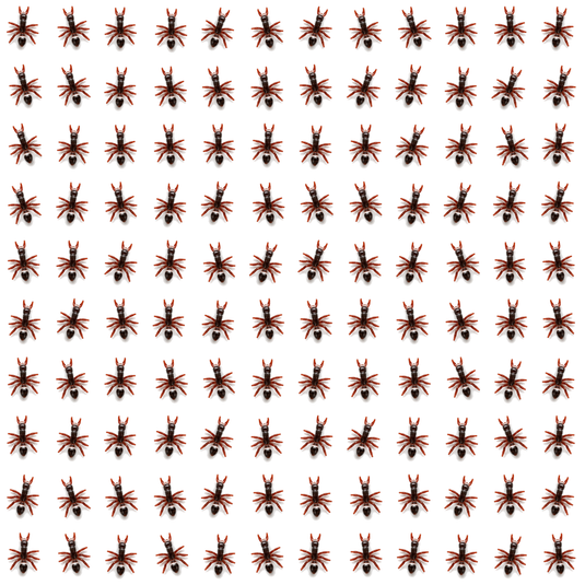 120x MINI FAKE ANTS Trick Halloween Scary Creepy Joke Prank Small Gag Toy Bug-3