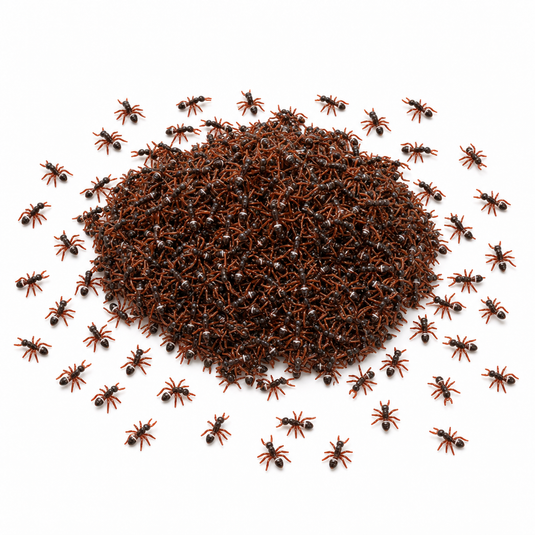 120x MINI FAKE ANTS Trick Halloween Scary Creepy Joke Prank Small Gag Toy Bug-1