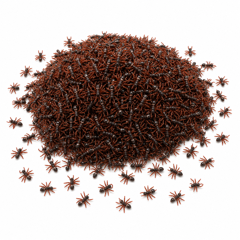 Load image into Gallery viewer, 240x MINI FAKE ANTS Trick Halloween Scary Creepy Joke Prank Small Gag Toy Bug-1
