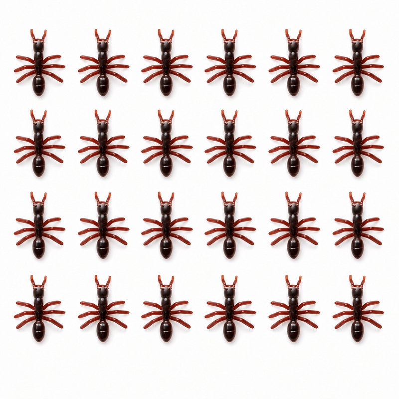 Load image into Gallery viewer, 24x MINI FAKE ANTS Trick Halloween Scary Creepy Joke Prank Small Gag Toy Bug-0
