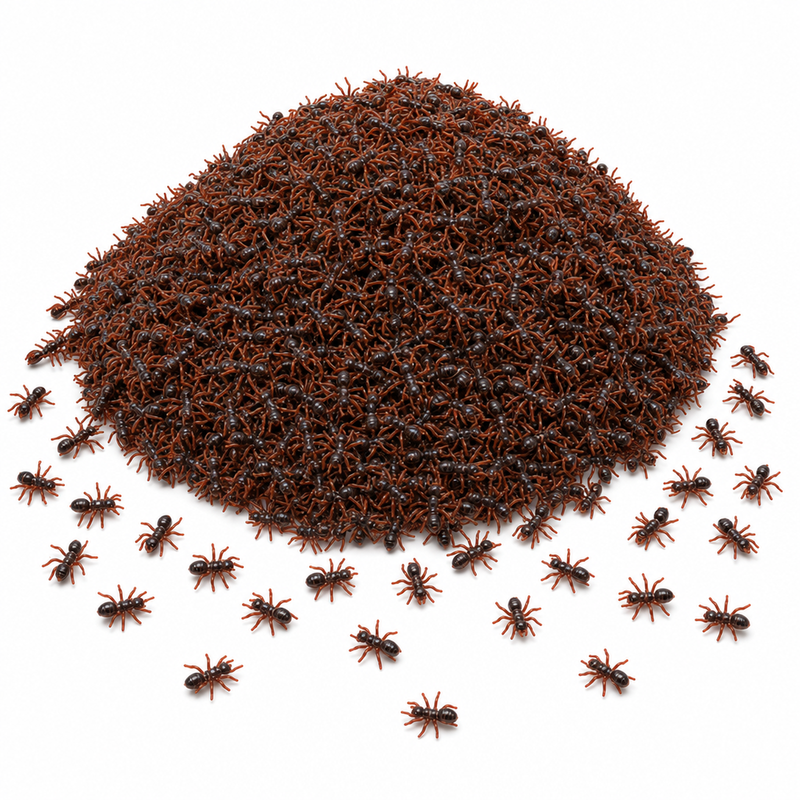 Load image into Gallery viewer, 480x MINI FAKE ANTS Trick Halloween Scary Creepy Joke Prank Small Gag Toy Bug-0
