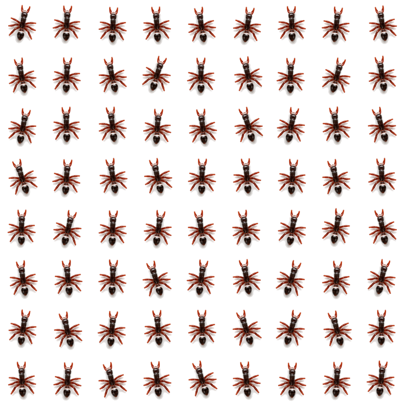 Load image into Gallery viewer, 72x MINI FAKE ANTS Trick Halloween Scary Creepy Joke Prank Small Gag Toy Bug-0
