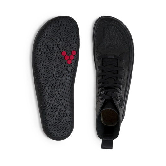 Vivobarefoot Gobi Boot Womens Obsidian-1