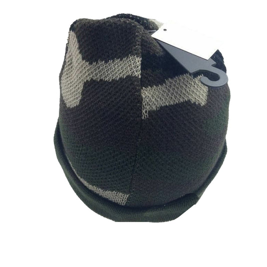 Camo Beanie Hat Winter Ski Army Military Fishing - Army Green Camouflage-4