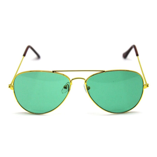Green Aviator Party Glasses – Fun Novelty Accessory for Any Event-0