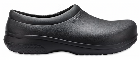 Crocs Mens On-The-Clock Work Slip-On Waterproof Slip-Resistant - Black-1