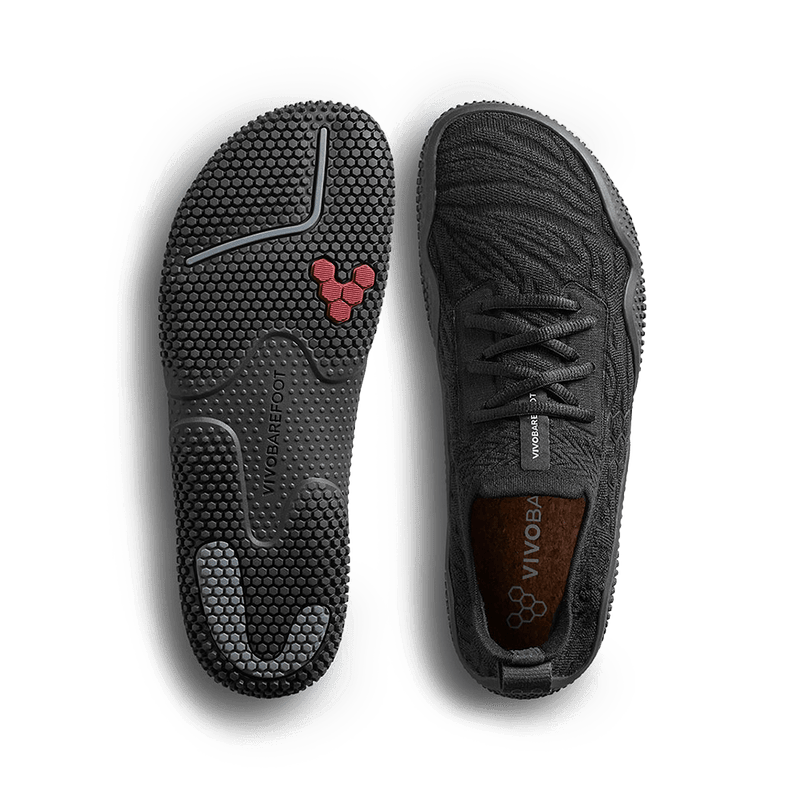 Load image into Gallery viewer, Vivobarefoot Motus Studio Sneaker Women's Barefoot Sneaker – Obsidian
