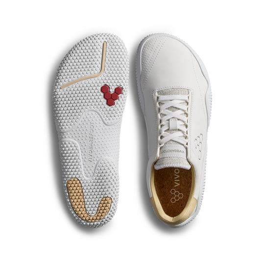 Vivobarefoot Motus Studio Sneaker LTH Womens Bright White-2