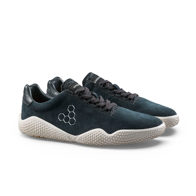 Load image into Gallery viewer, Vivobarefoot Motus Studio Sneaker Leather Womens Obsidian/White-3
