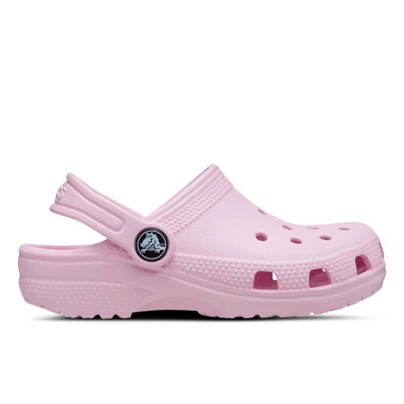 Load image into Gallery viewer, Crocs Kids Classic Clog Sandals Breathable Slippers Shoes in Rose-0

