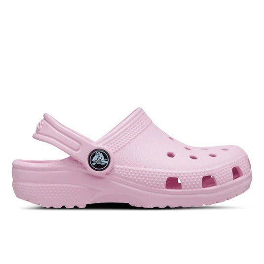 Crocs Kids Classic Clog Sandals Breathable Slippers Shoes in Rose-0