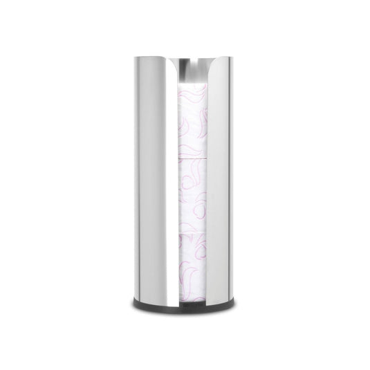 Brabantia Toilet Roll Dispenser Bath Accessories Holder in Brilliant Steel-3