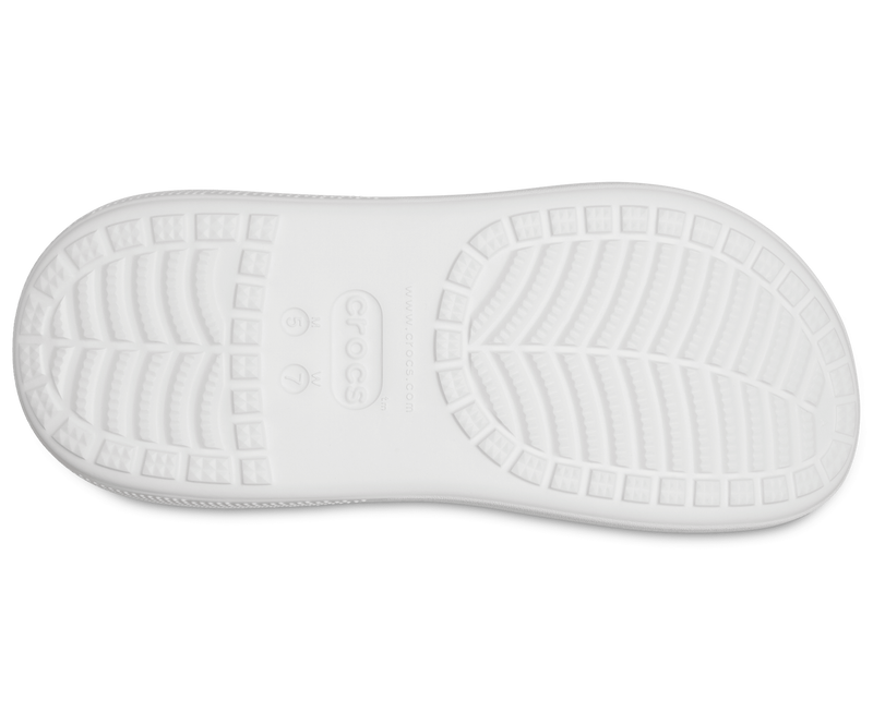 Load image into Gallery viewer, Crocs Classic Crush Platform Clogs Sandals - White-4
