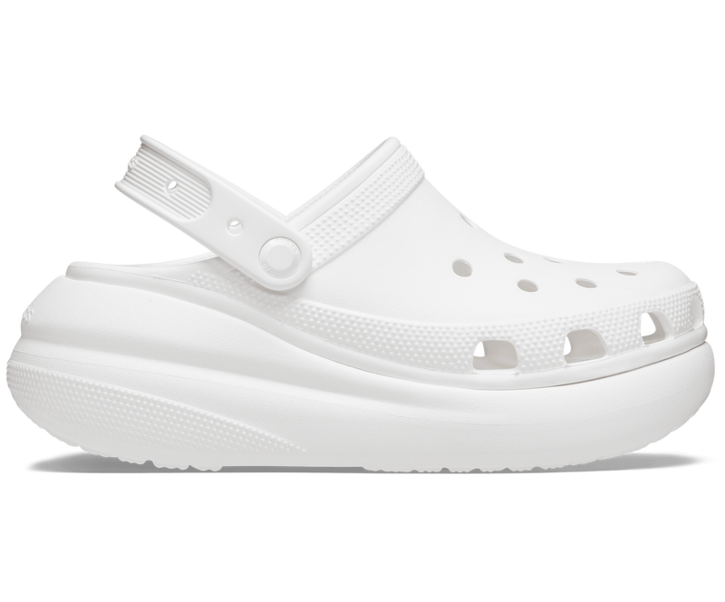 Load image into Gallery viewer, Crocs Classic Crush Platform Clogs Sandals - White-1
