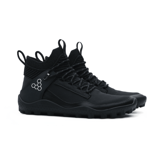 Vivobarefoot Magna Lite WR SG Women's Barefoot Boot – Triple Black