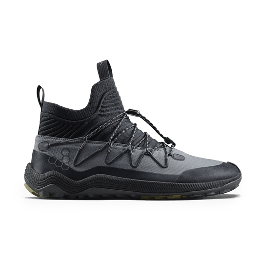 Vivobarefoot Primus Trail Flow Mid Women's Barefoot Hiking Boot – Dark Shadow