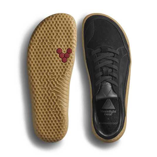 Vivobarefoot Gobi Sneaker Skate MLG Womens Obsidian