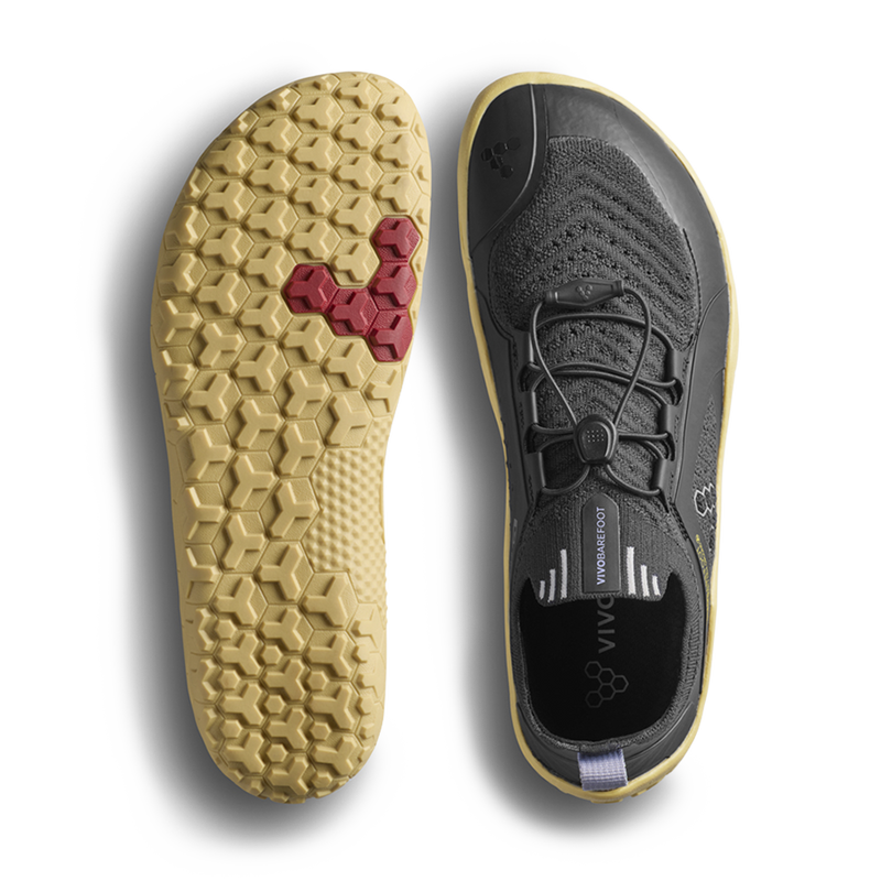 Load image into Gallery viewer, Vivobarefoot Primus Trail Knit FG Grounded Womens Eclipse Purple Heather-1

