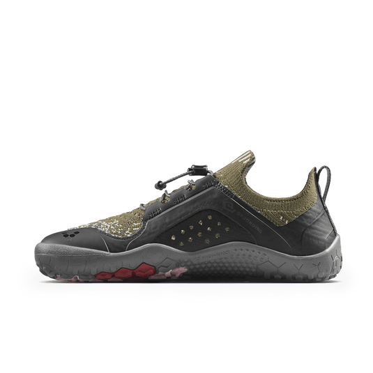 Vivobarefoot Primus Trail Knit FG Grounding Womens Dark Olive-2
