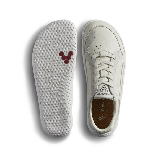 Vivobarefoot Gobi III Sneaker Leather Womens Limestone-1