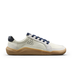 Vivobarefoot Gobi III Sneaker Leather Womens Limestone/ Seaborne-0