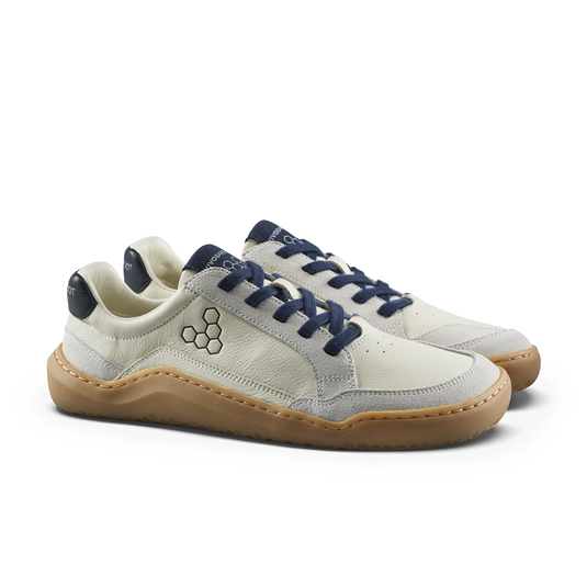 Vivobarefoot Gobi III Sneaker Leather Womens Limestone/ Seaborne-3