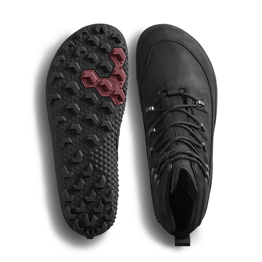 Vivobarefoot Tracker Winter III SG Womens Obsidian-1